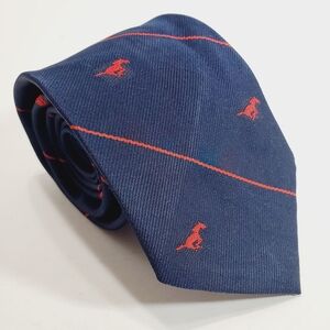 Wm. Chelsea Blue Geometric Pattern Men's Neck Tie The Chelsea Colts 53x3"